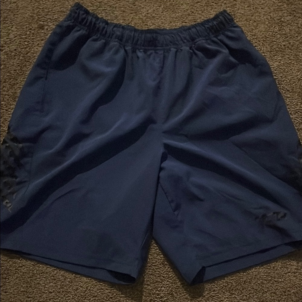 Men's Blue Athletic Shorts